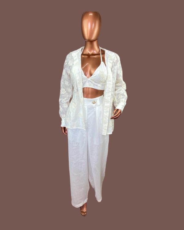 CALÇA LINHO OFF WHITE - Image 2