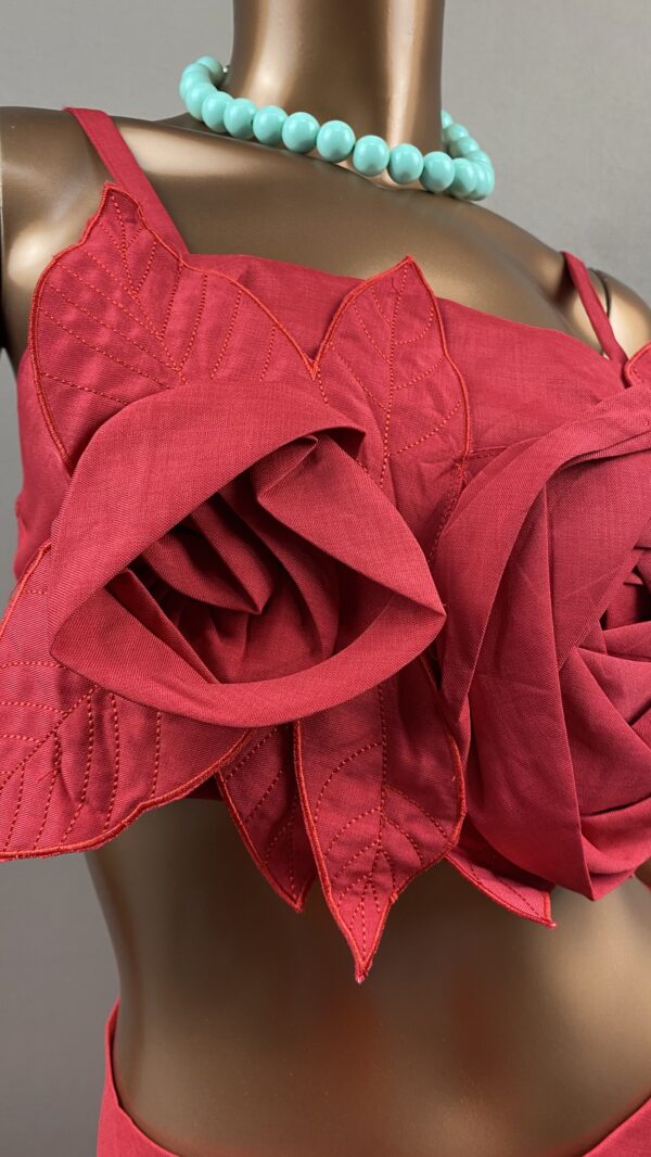 CONJ TOP FLOR + PANTALONA - Image 8